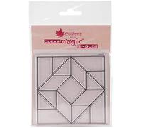 Woodware Craft Collection Frs033 Tampons Transparents, Multicolore, 3.5 x 8,9 cm