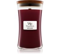 Woodwick Black Cherry bougie parfumée avec mèche en bois 609.5 g