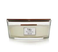 WoodWick | Bougie Ellipse | Bois de Teck Blanc | Superbe cadeau pour les femmes