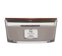 WoodWick Bougie parfumée Ellipse Fireside avec mèche crépitante jusqu'à50pk heures