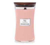 WoodWick - Bougie parfumée - Fleurs pressées & Patchouli - Grand pot 610 g