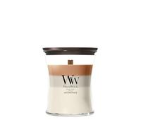 WoodWick | Bougie Moyenne | Café Macchiato | Superbe cadeau pour femme