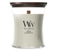 WoodWick | Bougie Moyenne | Fireside | Excellent cadeau pour les femmes