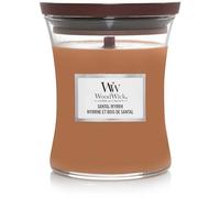 WoodWick | Bougie Moyenne | Santal Myrrhe | Superbe cadeau pour femme