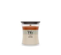 WoodWick | Bougie Moyenne | Vanille Braises | Superbe cadeau pour les femmes