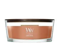 WoodWick Bougie parfumée | Bougie Ellipse | Citrouille pralinée | Cadeaux parfaits pour femmes