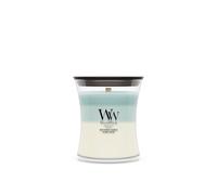 WoodWick Bougie parfumée | Bougie sablier moyenne | Rivage boisé | Cadeaux parfaits pour femmes