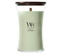 WoodWick Bougie parfumée | Grande bougie sablier | Zeste de matcha | Cadeaux parfaits pour femmes