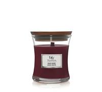 WoodWick bougie parfumée moyenne avec mèche en bois crépitante | Cerise Griotte| Jusqu'à 60 heures de combustion
