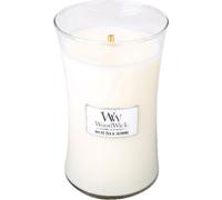 Woodwick White Tea & Jasmine bougie parfumée avec mèche en bois 609.5 g