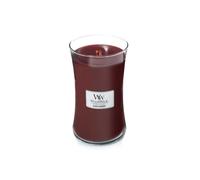 WoodWick Bougie Sablier Grand Grandes Jar Noir Cerise