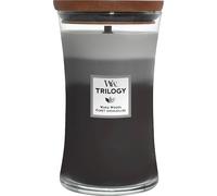 WoodWick 93911 bougie en cire Autres Ambre, Musc, Vétiver Noir, Gris 1 pièce(s)