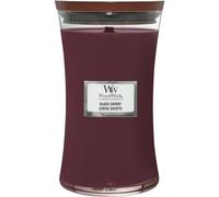 WoodWick Bougie parfumée moyenne Cerise Griotte mèche en bois crépitante 275 g