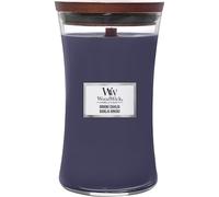 WoodWick Bougie parfumée Ellipse Hinoki Dahlia 609 g