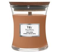 WoodWick Santal Myrrh bougie en cire Cylindre Ambre, Citron, Bois Marron 1 pièce(s)