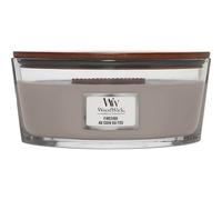 WoodWick Bougie parfumée Ellipse Fireside avec mèche crépitante jusqu'à50pk heures