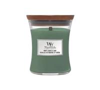 WoodWick Medium Hourglass Candles Bougie parfumée 275 g variante Mint Leaves & Oak