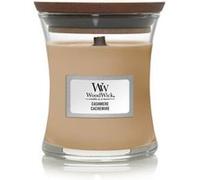 Woodwick Cashmere bougie parfumée avec mèche en bois 85 g