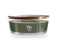 WoodWick Ellipse bougie parfumée avec mèche crépitante , Sapin de Fraser , Jusqu'à 50 heures de combustion