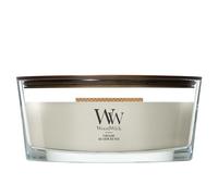 WoodWick Bougie parfumée Ellipse Fireside avec mèche crépitante jusqu'à50pk heures