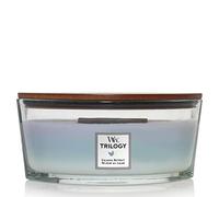 WoodWick Ellipse Trilogy bougie parfumée avec mèche HearthwickSéjour au calme
