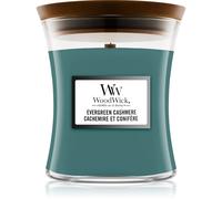 Woodwick Evergreen Cashmere bougie parfumée avec mèche en bois 275 g