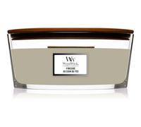 WoodWick Bougie parfumée Ellipse Fireside avec mèche crépitante jusqu'à50pk heures