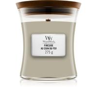 Woodwick Fireside Au Coin Du Feu Bougie Parfumée Avec Mèche En Bois 275 G