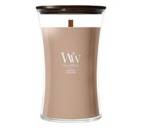 WoodWick – Grande bougie parfumée Cachemire – Mèche en bois 609,5 g