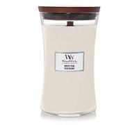 Woodwick White Teak bougie parfumée avec mèche en bois 609.5 g
