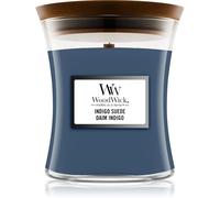 Woodwick Indigo Suede Bougie Parfumée 275 G