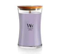WoodWick Large Lavande Spa Bougie, Cire, Violet, 10 x 10 x 18 cm