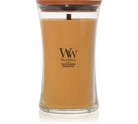 Woodwick Opulent Wood Golden Bourbon bougie parfumée avec mèche en bois (hearthwick) 609.5 g