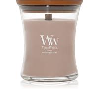 Woodwick Opulent Wood Patchouli Creme bougie parfumée avec mèche en bois 275 g