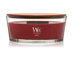 Woodwick Opulent Wood Rouge Oud bougie parfumée avec mèche en bois 453.6 g