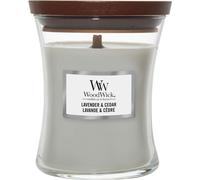 WoodWick Medium Hourglass Candles Bougie parfumée 275 g variante Lavender & Cedar