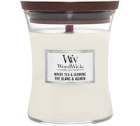 WoodWick Parfums-dambiance Bougies-parfumeesThé blanc & jasmin Pot moyen 275 g