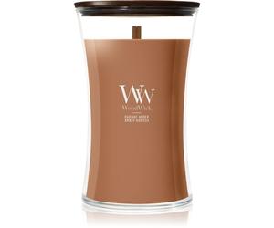 Woodwick Radiant Amber bougie parfumée avec mèche en bois 610 g