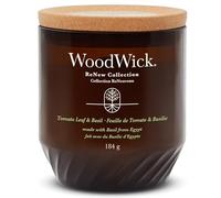 Woodwick Tomato Leaf & Basil bougie parfumée 184 g