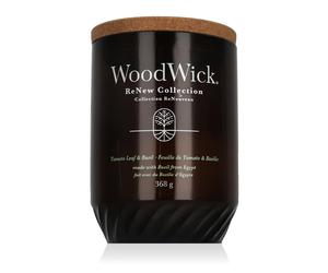 WoodWick ReNew Collection Bougie parfumée 368 g variante Tomato Leaf & Basil