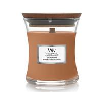 WoodWick Santal Myrrh bougie en cire Cylindre Ambre, Citron, Bois Marron 1 pièce(s)