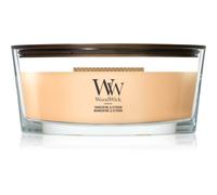 Woodwick Tangerine & Citron bougie parfumée avec mèche en bois 453.6 g