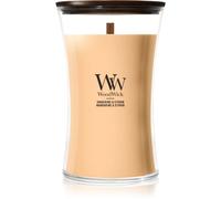 Woodwick Tangerine & Citron bougie parfumée avec mèche en bois 610 g