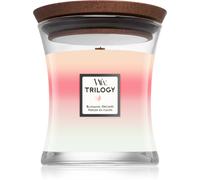 Woodwick Trilogy Blooming Orchard bougie parfumée 275 g
