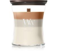 Woodwick Trilogy Café Macchiato bougie parfumée avec mèche en bois 275 g