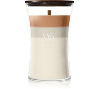 Woodwick Trilogy Café Macchiato bougie parfumée avec mèche en bois 610 g
