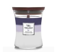 WoodWick Trilogy Evening Luxe bougie parfumée avec mèche en bois 275 g