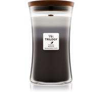 Woodwick Trilogy Warm Woods Bougie Parfumée Avec Mèche En Bois 609,5 G
