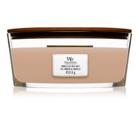 Woodwick Vanilla & Sea Salt bougie parfumée avec mèche en bois (hearthwick) 453.6 g