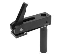 Woodwork Pressing Plate Holder, Aluminum Alloy 3 Gear Pressure Toggle Fixture, Quick Toggle Press Clamps for Woodworking Desktop Press Board, Stainless Steel Cylinder (20mm)